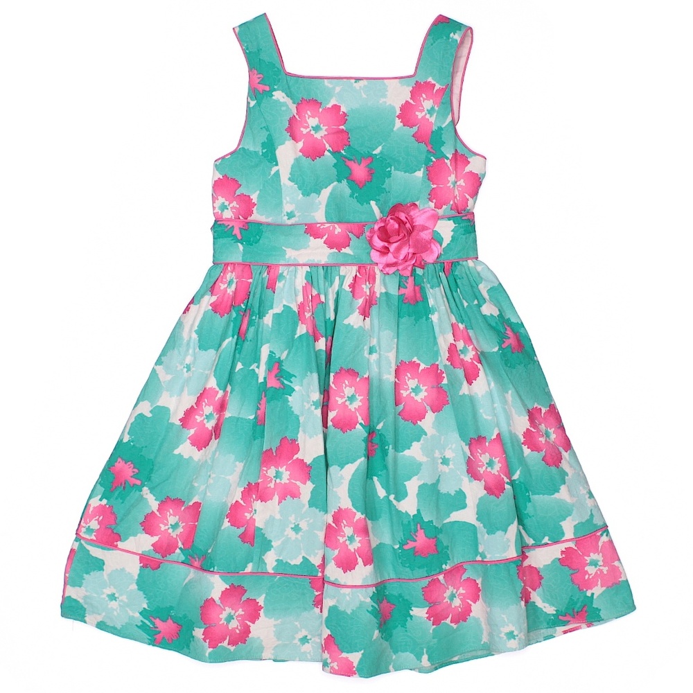 Sweetheart Rose Floral Dress